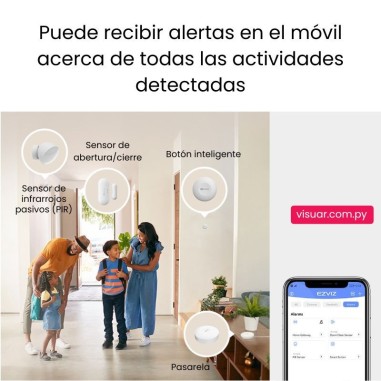 Kit de Sensores de Alarma EZVIZ – Protección Inteligente para tu Hogar