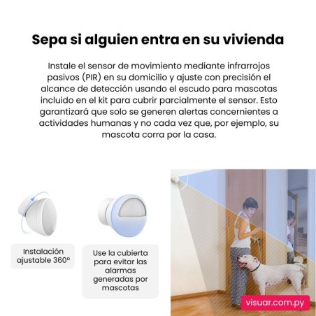 Kit de Sensores de Alarma EZVIZ – Protección Inteligente para tu Hogar