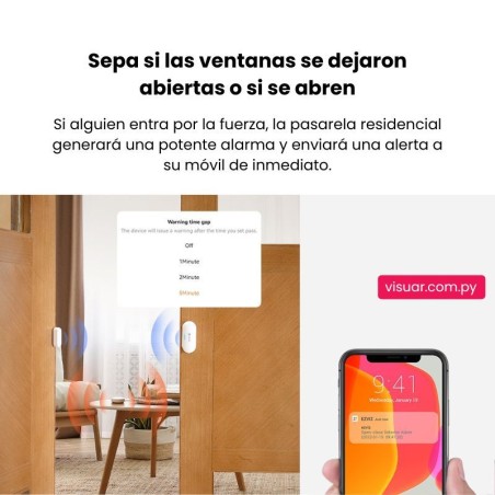 Kit de Sensores de Alarma EZVIZ – Protección Inteligente para tu Hogar