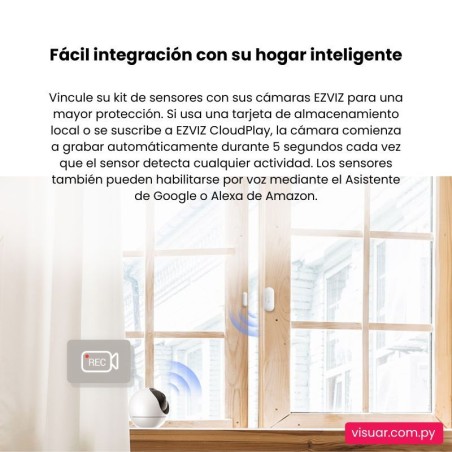 Kit de Sensores de Alarma EZVIZ – Protección Inteligente para tu Hogar