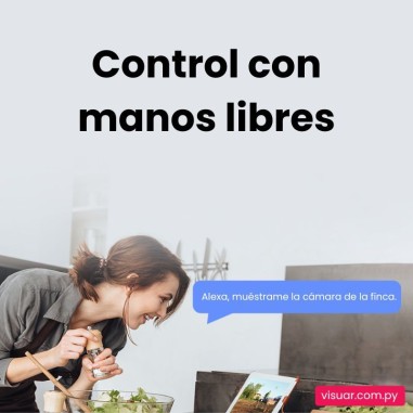 Cámara de Seguridad EZVIZ H8C 4G Exterior – 3MP – Movimiento Pan & Tilt