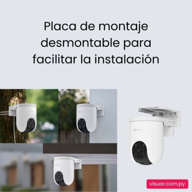 Cámara de Seguridad EZVIZ H8C 4G Exterior – 3MP – Movimiento Pan & Tilt