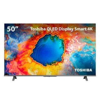TV Toshiba 50" UHD QLED Smart Google TV