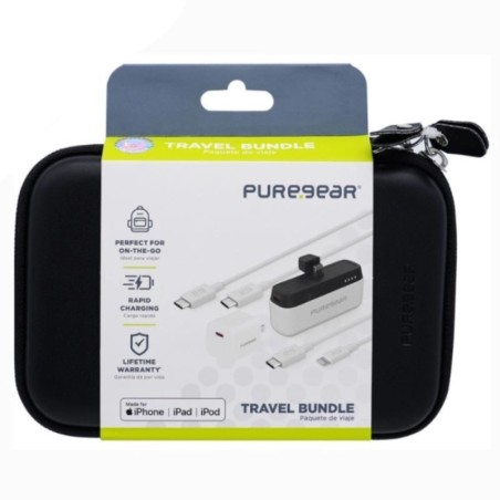 Kit Viajero 30W/USBC/Lightning/Pock 4500Mah