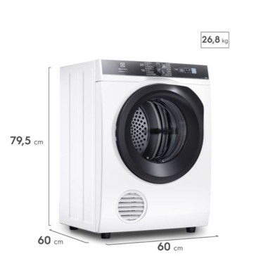 Secarropas Electrolux C/Frontal 9KG 14 Programas