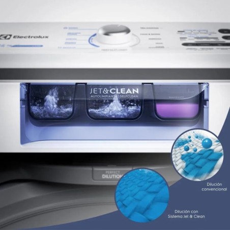 Lavarropas Electrolux C/Superior AutoC 14KG 10 Programas
