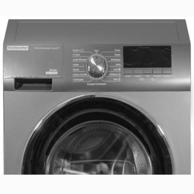 Lavarropas Goodweather Victoria C/Frontal 8KG Silver