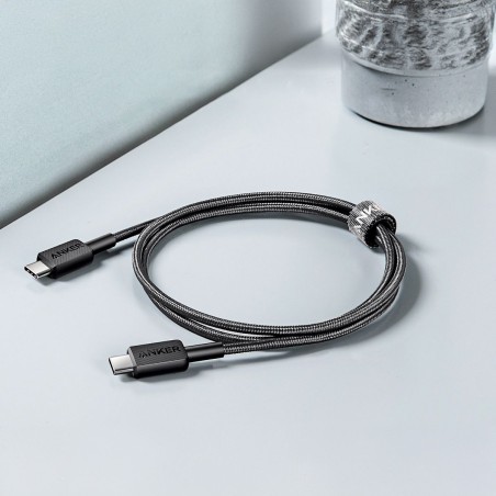 Cable Anker USB-C a USB-C 1.8M Trenzado Negro