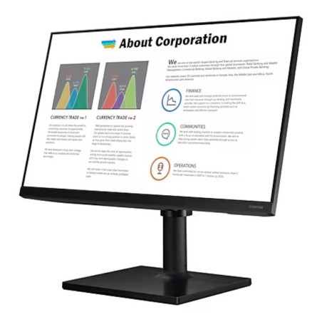 Monitor Samsung FT45 27" Full HD, 75Hz, 5ms, Panel Ajustable