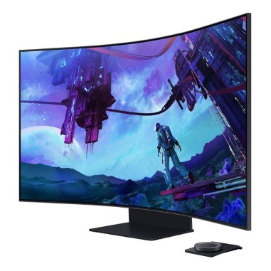 Monitor Gamer Samsung 55" Odyssey Ark UHD Curvo – Quantum Mini LED, 165Hz, 1ms, HDR10+