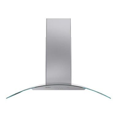 Campana Extractor y Purificador Cadence Inspire de Cristal Curvo 90CM
