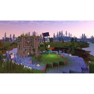 Juego PS5 – Minecraft Legends: Deluxe Edition – Estrategia y Aventuras en el Mundo de Minecraft