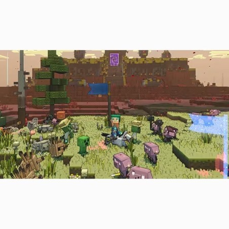 Juego PS5 – Minecraft Legends: Deluxe Edition – Estrategia y Aventuras en el Mundo de Minecraft