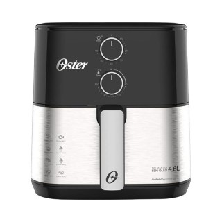 Freidora Oster Compact 4.6L Acero Inoxidable. El Mejor precio del País.