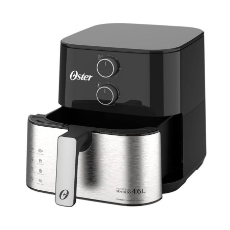 Freidora Oster Compact 4.6L Acero Inoxidable. El Mejor precio del País.