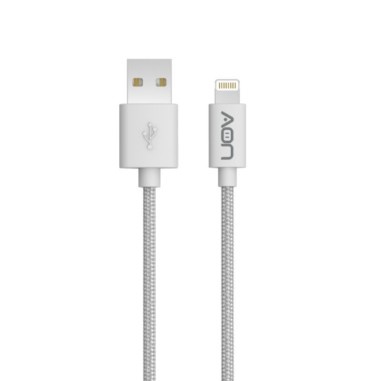 Cable AON USB a Lightning MFI 2m Blanco. El Mejor precio del País.