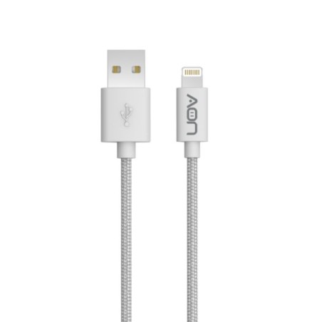 Cable AON USB a Lightning MFI 2m Blanco. El Mejor precio del País.