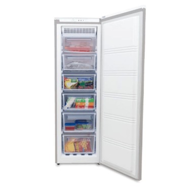 Freezer Vertical Goodweather 186lt Plata. El Mejor precio del País.