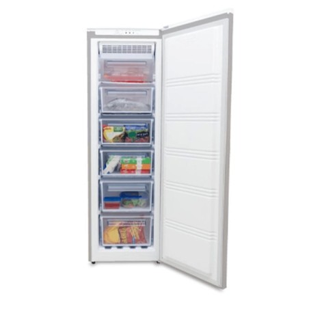 Freezer Vertical Goodweather 186lt Plata. El Mejor precio del País.