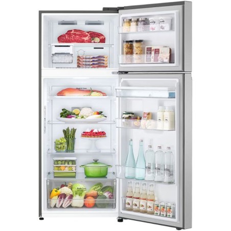 Heladera LG 393L C/ Dispenser Inox. El Mejor precio del País.