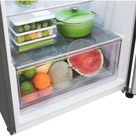 Heladera LG 393L C/ Dispenser Inox. El Mejor precio del País.