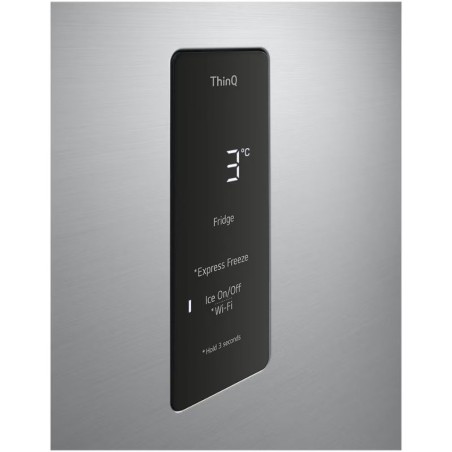 Heladera LG 393L C/ Dispenser Inox. El Mejor precio del País.