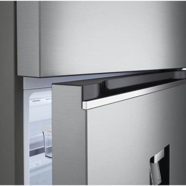 Heladera LG 393L C/ Dispenser Inox. El Mejor precio del País.