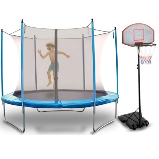 Cama Elástica 10FT + Aro De Baskeetball LVR-137