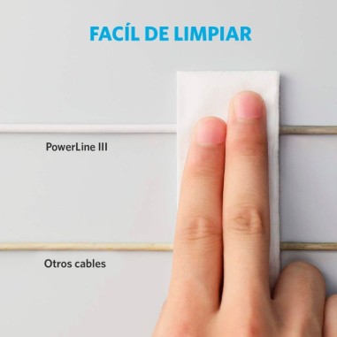 Cable Anker USB-C a USB-C 2.0 60W 1.8M Blanco