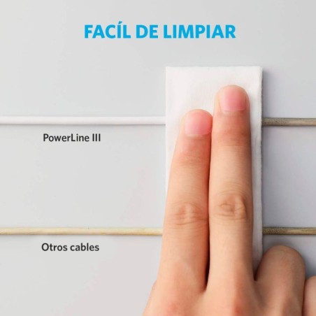 Cable Anker USB-C a USB-C 2.0 60W 1.8M Blanco