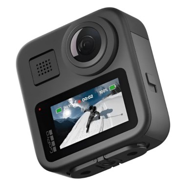 Cámara de Acción GoPro Max 360 – Video 5.6K, Estabilización Total y Captura 360°