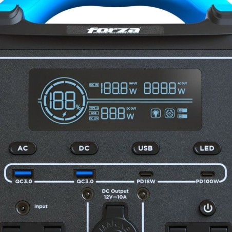 Generador Forza FPP-T702 – 700W, Portátil y Potente para Exteriores