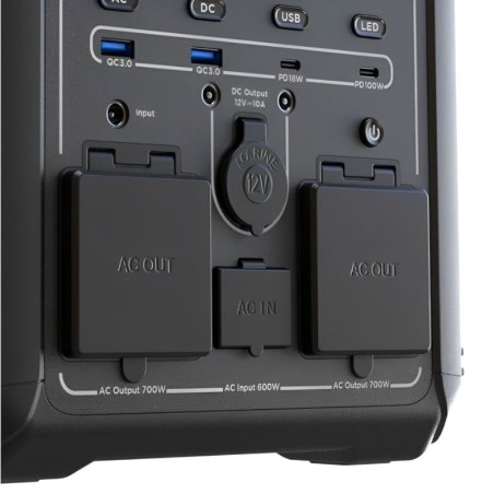 Generador Forza FPP-T702 – 700W, Portátil y Potente para Exteriores