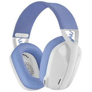 Auricular Gamer Logitech G435 Lightspeed Wireless – Ultraligero, Sonido Inmersivo – Blanco