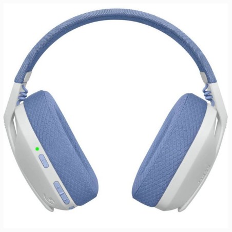 Auricular Gamer Logitech G435 Lightspeed Wireless – Ultraligero, Sonido Inmersivo – Blanco