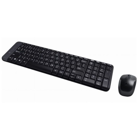 Kit Teclado + Mouse Logitech MK220 – Wireless – Negro