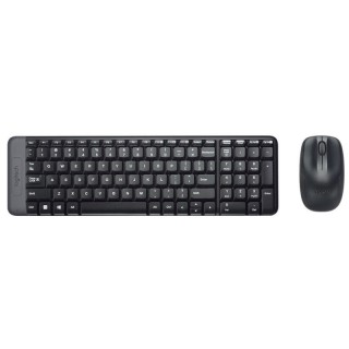 Kit Teclado + Mouse Logitech MK220 – Wireless – Negro
