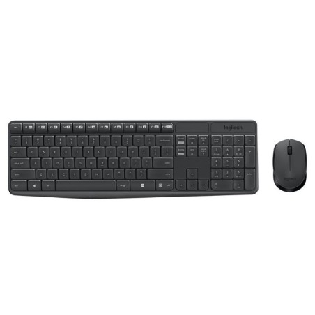 Kit Teclado + Mouse Logitech MK235 – Wireless – Negro