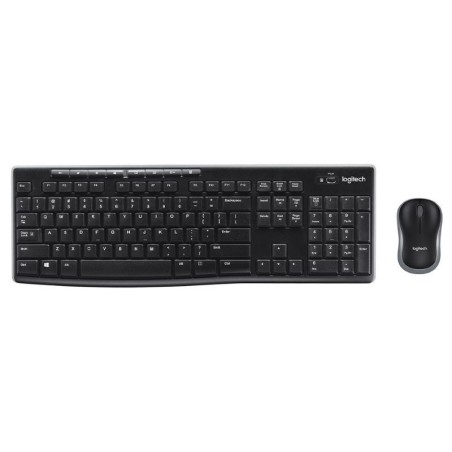 Kit Teclado + Mouse Logitech MK270 – Wireless – Negro