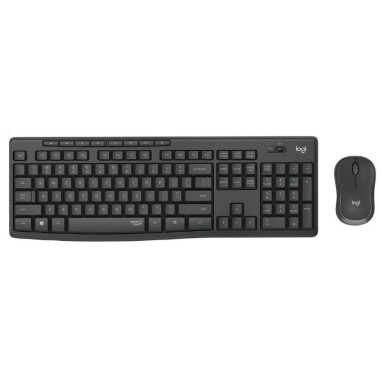Kit Teclado + Mouse Logitech MK295 – Wireless – Silent – Negro
