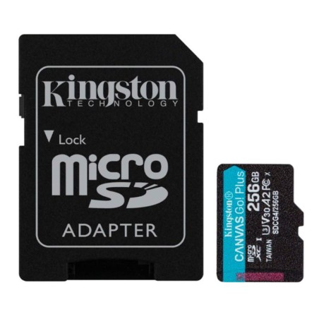 Memoria MicroSD Kingston 256GB – Clase 10 – Ultra Rápida