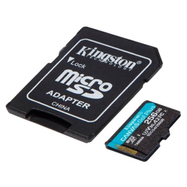 Memoria MicroSD Kingston 256GB – Clase 10 – Ultra Rápida