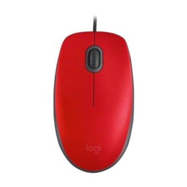 Mouse Logitech M110 Silent – Red – Antirruido