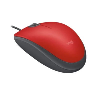 Mouse Logitech M110 Silent – Red – Antirruido