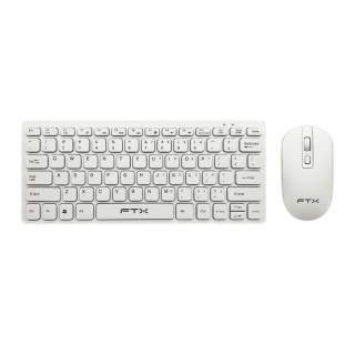 Teclado + Mouse FTXGK03 – Wireless – Blanco