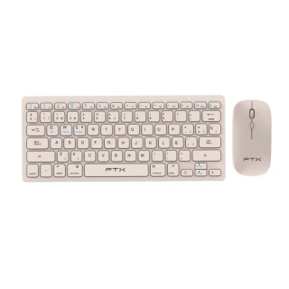 Teclado + Mouse FTXGK03 – Wireless – Dorado