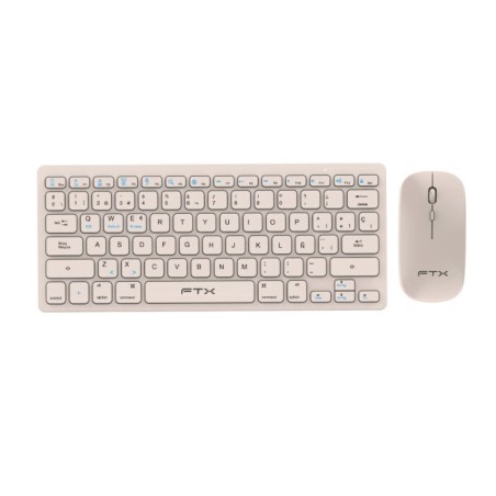 Teclado + Mouse FTXGK03 – Wireless – Dorado