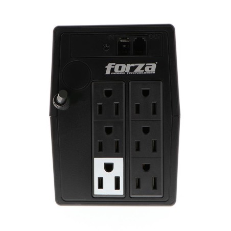 UPS Forza 750VA / 375W – 6 Tomas – Respaldo Eléctrico