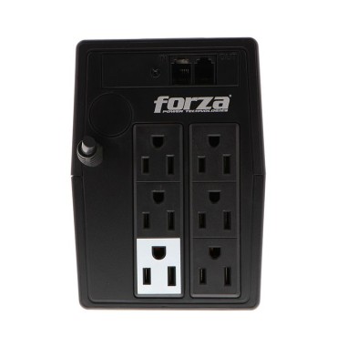 UPS Forza 1000VA / 500W – 32min Respaldo – 6 Tomas