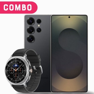 Combo Samsung Galaxy Watch 8 Classic 46MM + Celular Samsung Galaxy S25 Ultra 12+512GB